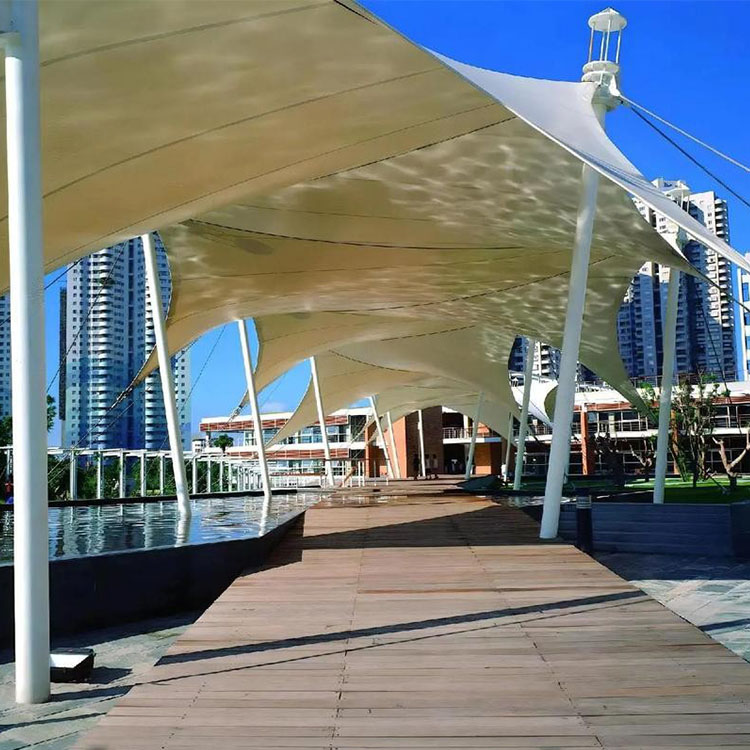 潜山市膜结构景观棚