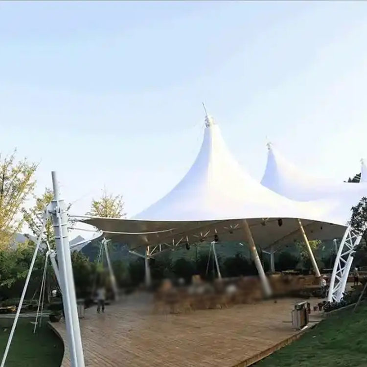 潜山市膜结构景观棚