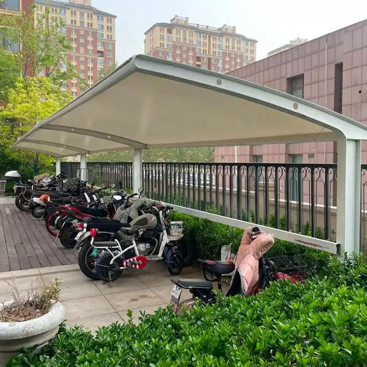 潜山市膜结构电动车棚